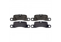 Brake Pad Set, disc brake 116177 FEBI