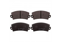 Brake Pad Set, disc brake 116179 FEBI