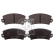 Brake Pad Set, disc brake 116179 FEBI, Thumbnail 2