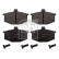 Brake Pad Set, disc brake 116181 FEBI, Thumbnail 2