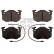 Brake Pad Set, disc brake 116185 FEBI, Thumbnail 2