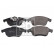 Brake Pad Set, disc brake 116186 FEBI, Thumbnail 2