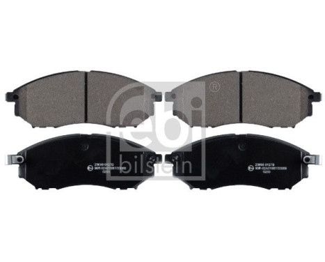 Brake Pad Set, disc brake 116188 FEBI, Image 2