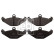 Brake Pad Set, disc brake 116189 FEBI, Thumbnail 2