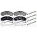 Brake Pad Set, disc brake 116193 FEBI, Thumbnail 2