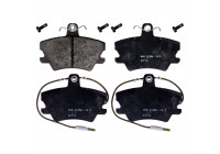 Brake Pad Set, disc brake 116195 FEBI