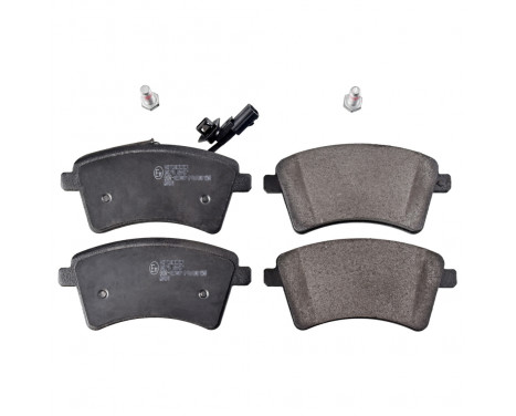 Brake Pad Set, disc brake 116200 FEBI