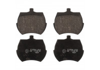 Brake Pad Set, disc brake 116201 FEBI