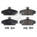 Brake Pad Set, disc brake 116202 FEBI, Thumbnail 2