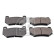 Brake Pad Set, disc brake 116203 FEBI, Thumbnail 2