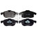 Brake Pad Set, disc brake 116206 FEBI, Thumbnail 2