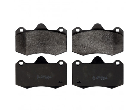 Brake Pad Set, disc brake 116207 FEBI