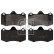 Brake Pad Set, disc brake 116207 FEBI, Thumbnail 2