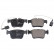 Brake Pad Set, disc brake 116227 FEBI