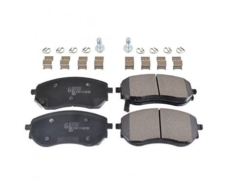Brake Pad Set, disc brake 116229 FEBI