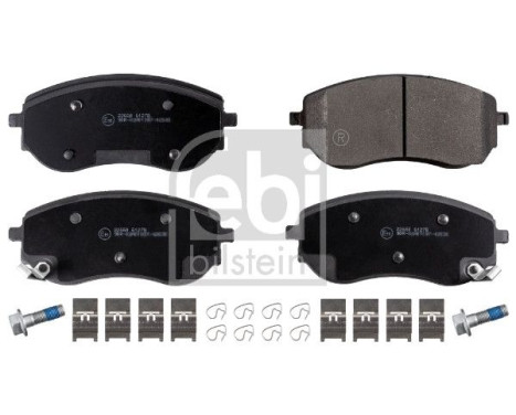 Brake Pad Set, disc brake 116229 FEBI, Image 2