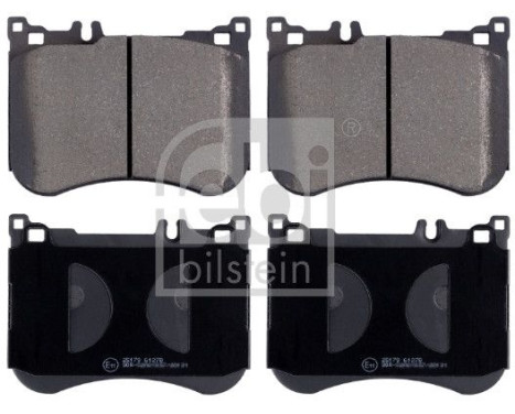 Brake Pad Set, disc brake 116230 FEBI, Image 2