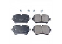 Brake Pad Set, disc brake 116231 FEBI