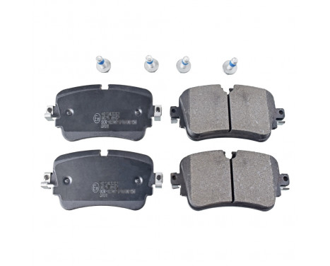 Brake Pad Set, disc brake 116231 FEBI