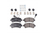 Brake Pad Set, disc brake 116234 FEBI
