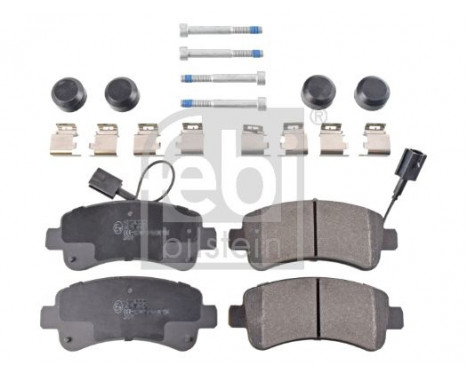 Brake Pad Set, disc brake 116234 FEBI, Image 2