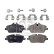 Brake Pad Set, disc brake 116235 FEBI, Thumbnail 2