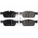 Brake Pad Set, disc brake 116236 FEBI, Thumbnail 2
