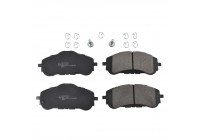 Brake Pad Set, disc brake 116241 FEBI