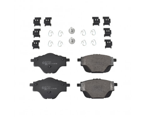 Brake Pad Set, disc brake 116242 FEBI