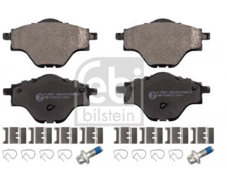 Brake Pad Set, disc brake 116242 FEBI, Image 2