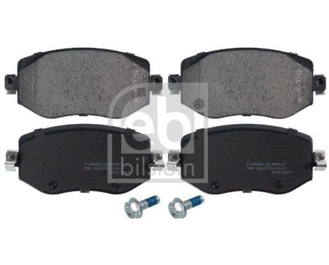 Brake Pad Set, disc brake 116245 FEBI, Image 2
