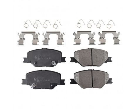 Brake Pad Set, disc brake 116247 FEBI