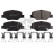 Brake Pad Set, disc brake 116247 FEBI, Thumbnail 2