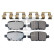 Brake Pad Set, disc brake 116249 FEBI, Thumbnail 2