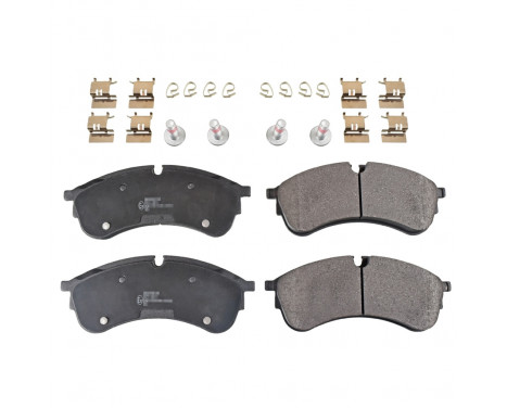 Brake Pad Set, disc brake 116250 FEBI