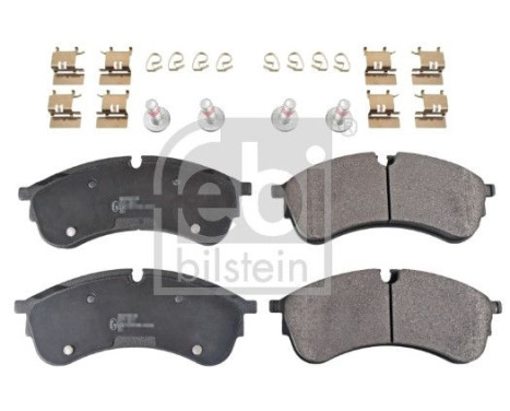 Brake Pad Set, disc brake 116250 FEBI, Image 2