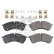 Brake Pad Set, disc brake 116250 FEBI, Thumbnail 2