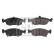 Brake Pad Set, disc brake 116252 FEBI, Thumbnail 2