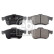 Brake Pad Set, disc brake 116253 FEBI, Thumbnail 2