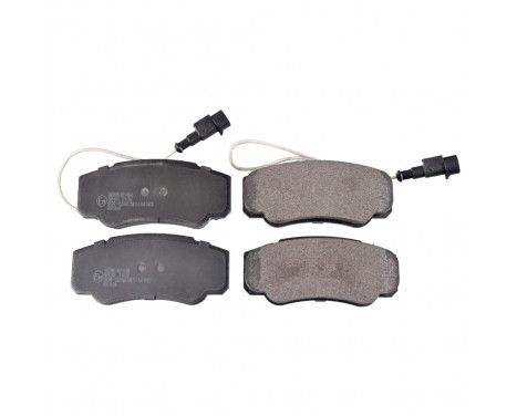 Brake Pad Set, disc brake 116254 FEBI