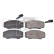 Brake Pad Set, disc brake 116254 FEBI, Thumbnail 2