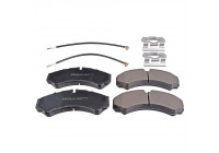 Brake Pad Set, disc brake 116255 FEBI