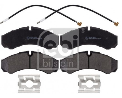 Brake Pad Set, disc brake 116255 FEBI, Image 2