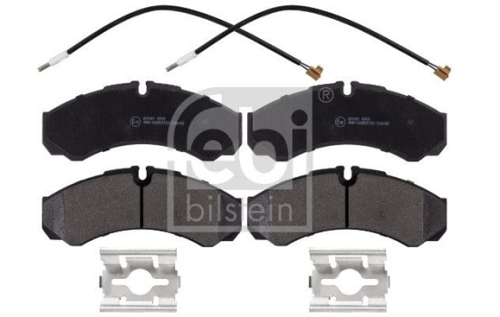Brake Pad Set, disc brake 116255 FEBI, Image 2
