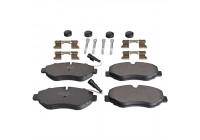 Brake Pad Set, disc brake 116256 FEBI