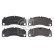 Brake Pad Set, disc brake 116259 FEBI, Thumbnail 2