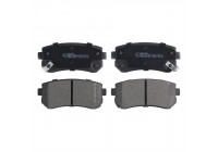 Brake Pad Set, disc brake 116260 FEBI