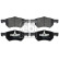 Brake Pad Set, disc brake 116262 FEBI, Thumbnail 2