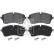 Brake Pad Set, disc brake 116263 FEBI, Thumbnail 2