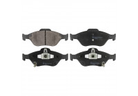 Brake Pad Set, disc brake 116267 FEBI